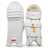 AKS CRICKET MRF Weapon Gold batting pads featuring a three-bolster white design with moulded knee rolls.