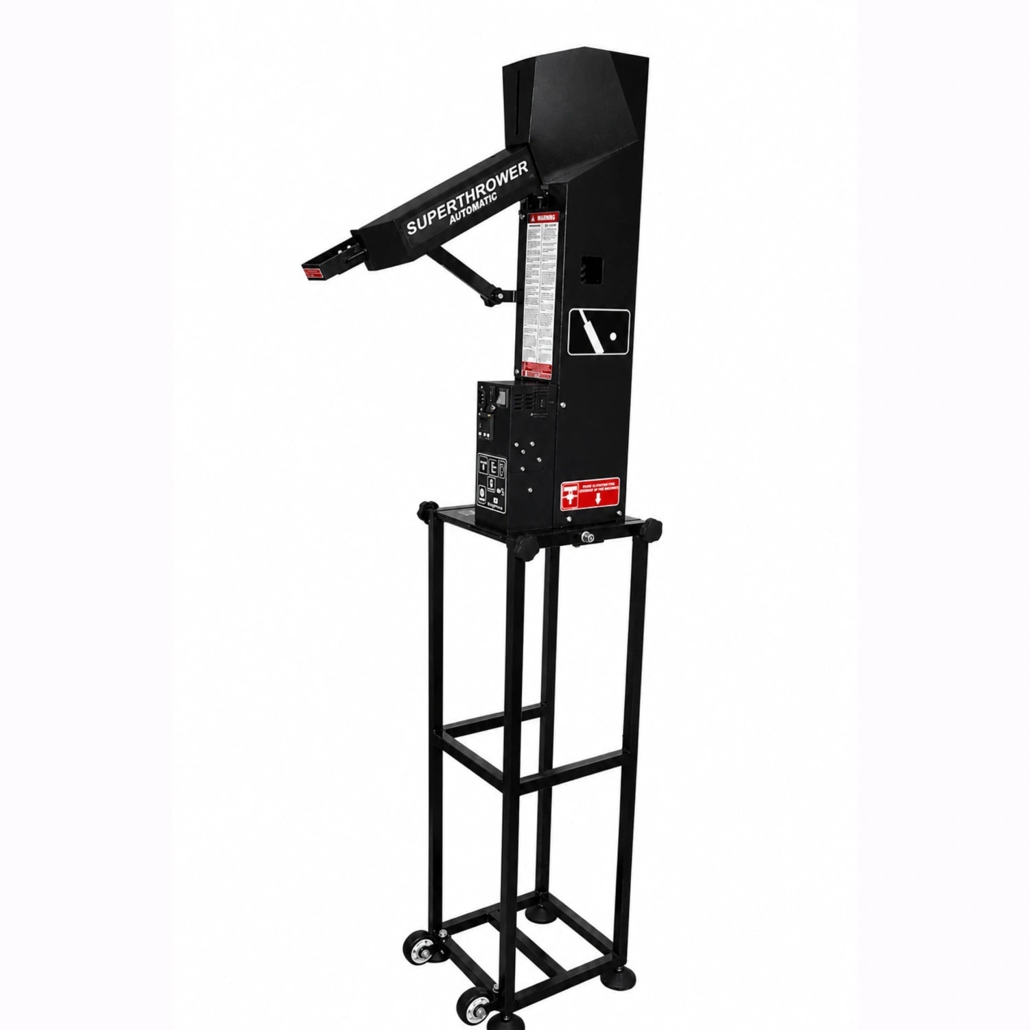 Freebowler FS2 Pro Plus cricket bowling machine in use
