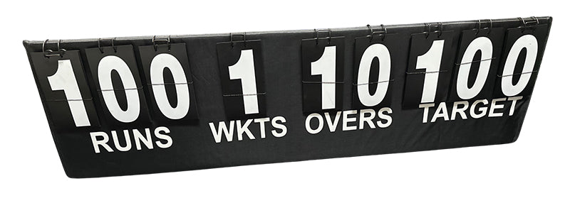 FLIPOVER CRICKET SCORE BOARD WITH TARGET SCORE