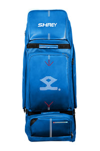 Shrey Meta 120 duffle wheelie bag blue