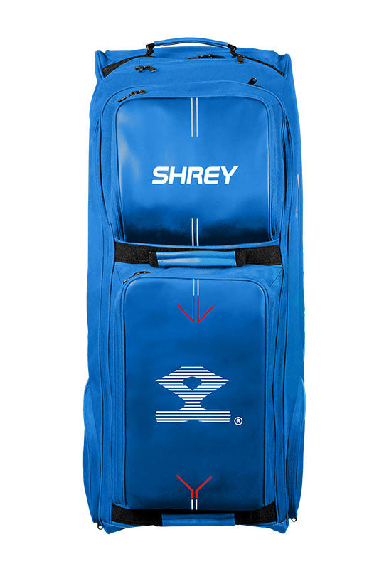 SHREY META 150 WHEELIE BAG - ELECTRIC BLUE