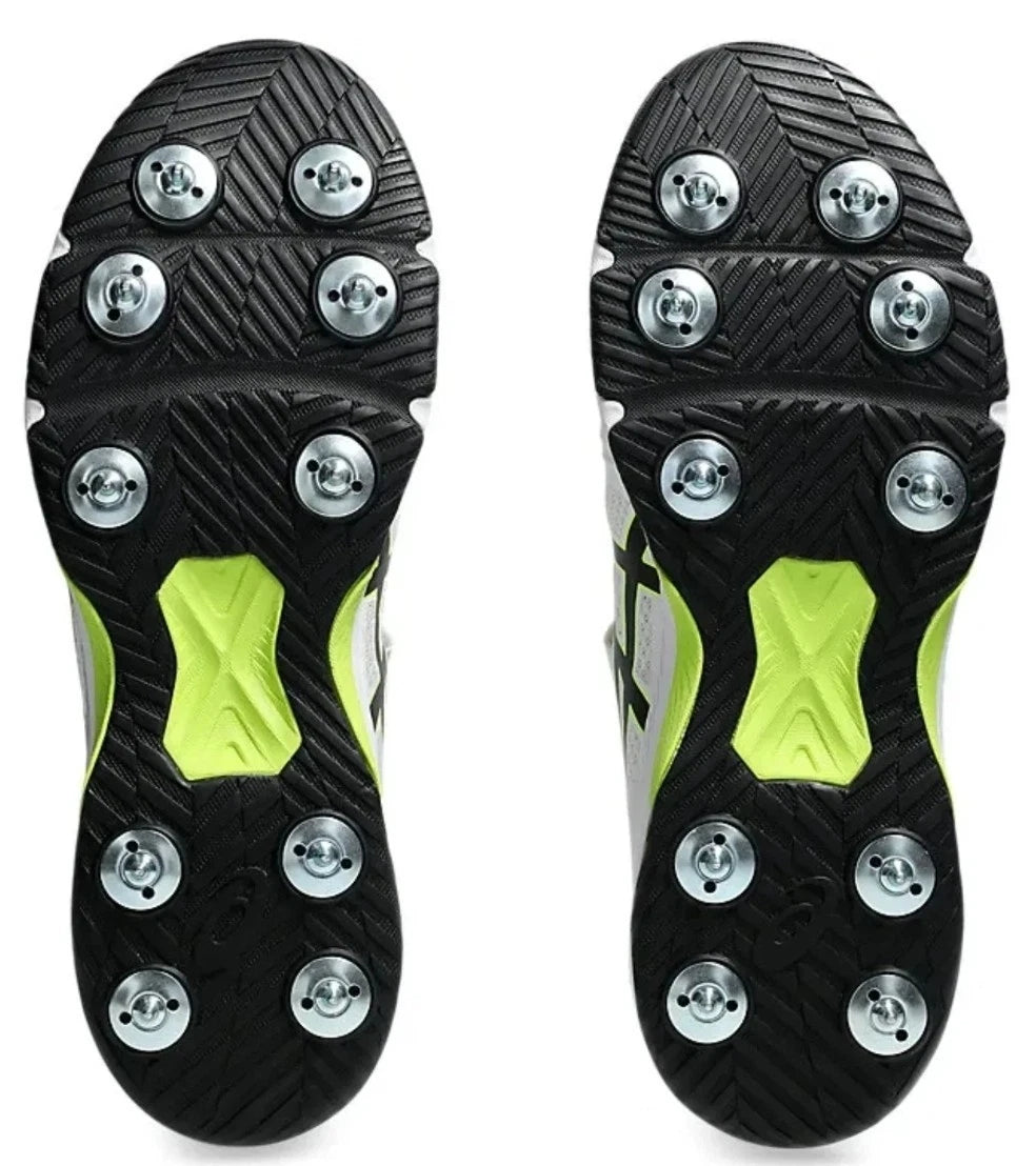 Asics Speed Menace FF Cricket Spikes - White/Black