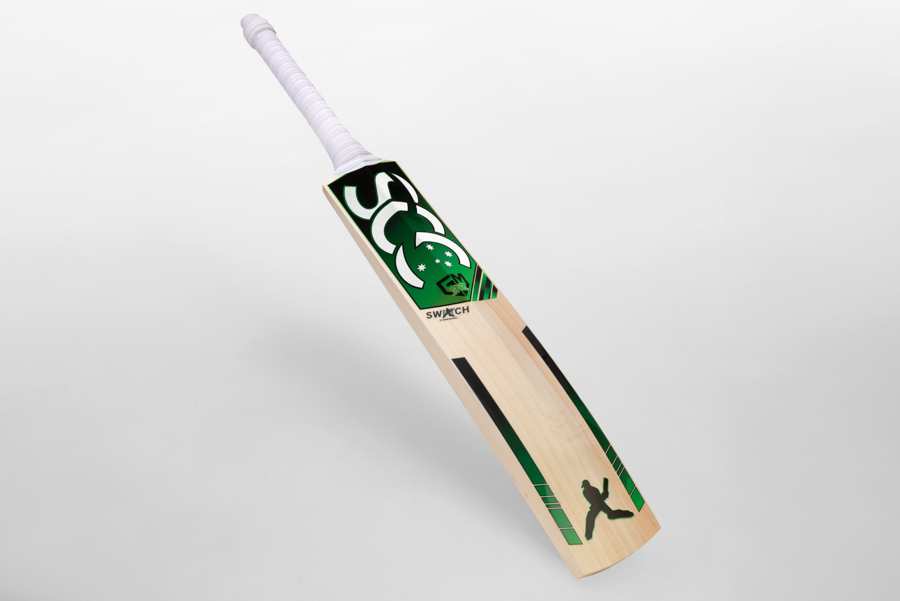 SCC SWITCH Galaxy Green 765 Junior English Willow Cricket Bat
