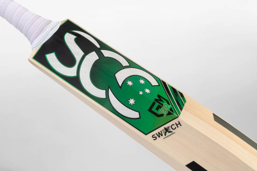 SCC SWITCH Galaxy Green Kashmir Willow Cricket Bat