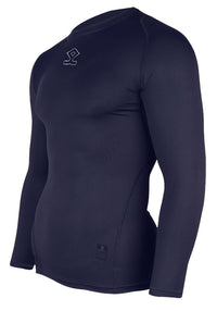 Shrey Intense baselayer long sleeve top navy front view