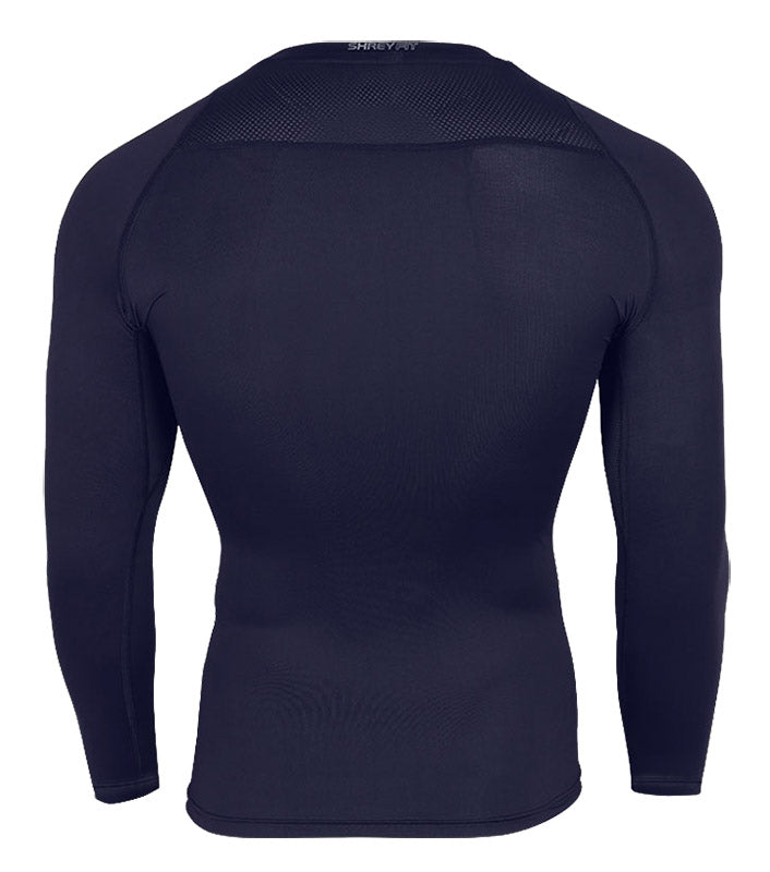 SHREY INTENSE BASELAYER LONG SLEEVE TOP NAVY