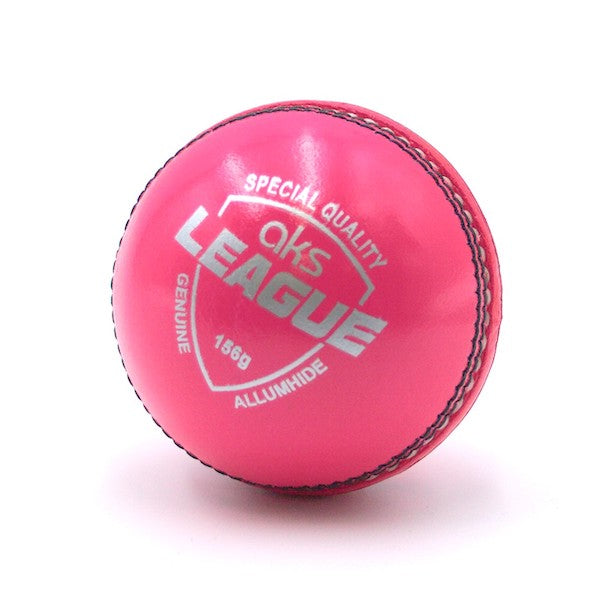AKS League PINK 2 Piece 156g Cricket Ball