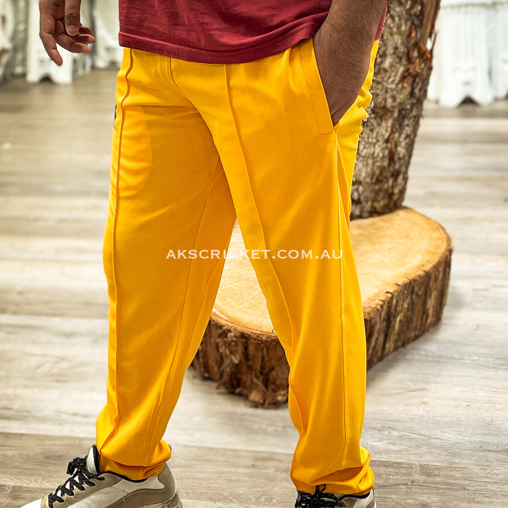 CRICKET TROUSERS GOLD YELLOW
