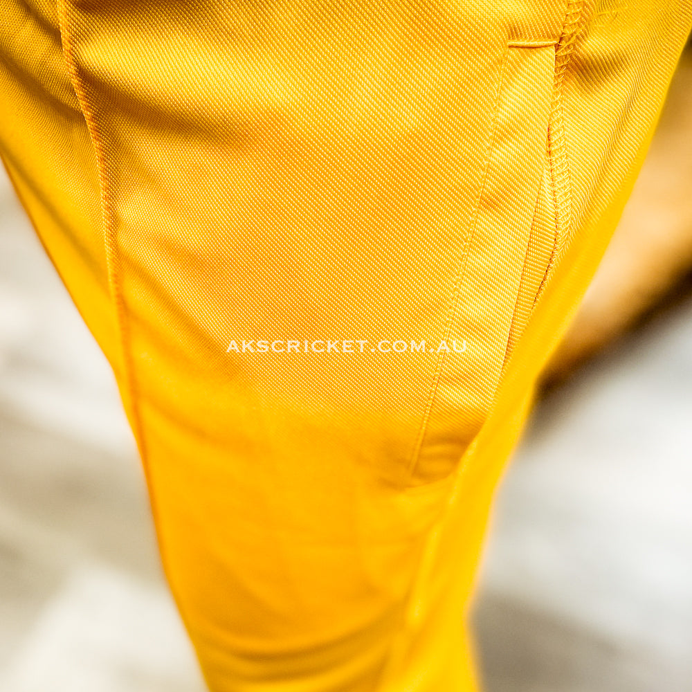 CRICKET TROUSERS GOLD YELLOW