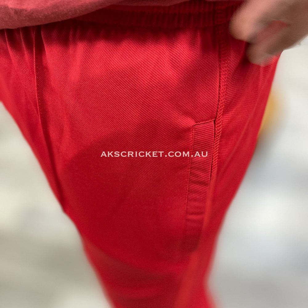 CRICKET TROUSERS RED