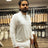 AKS MEN WHITE PLAYING TOP FULL SLEEVES
