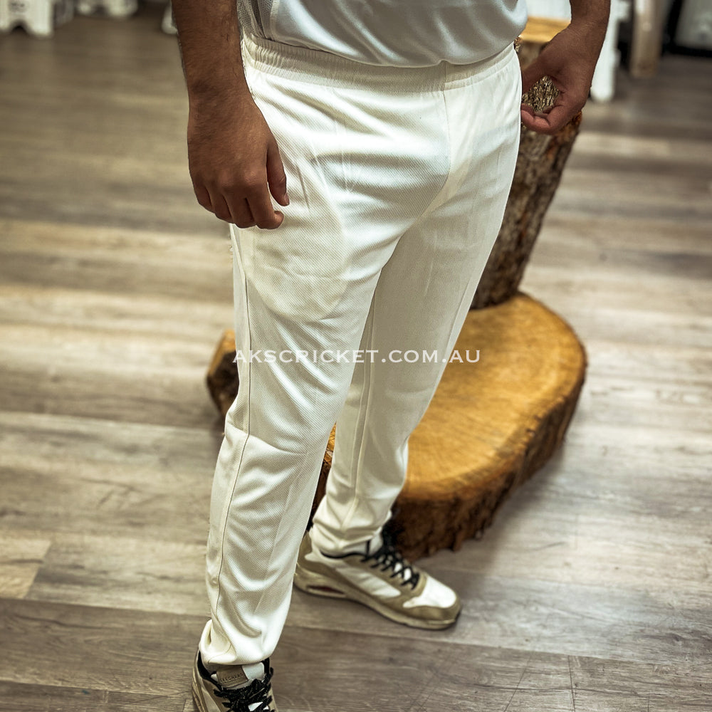 AKS CRICKET TROUSERS OFF WHITE