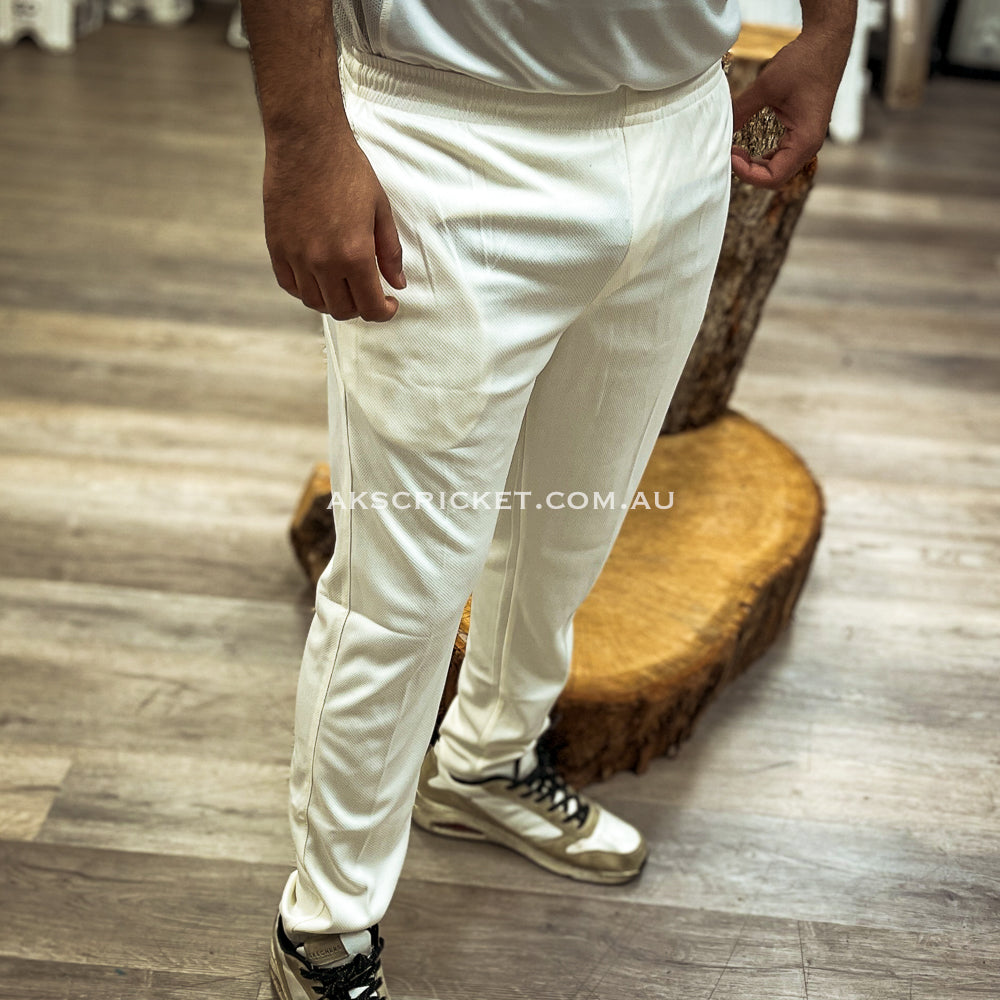 CRICKET TROUSERS OFF WHITE MEN