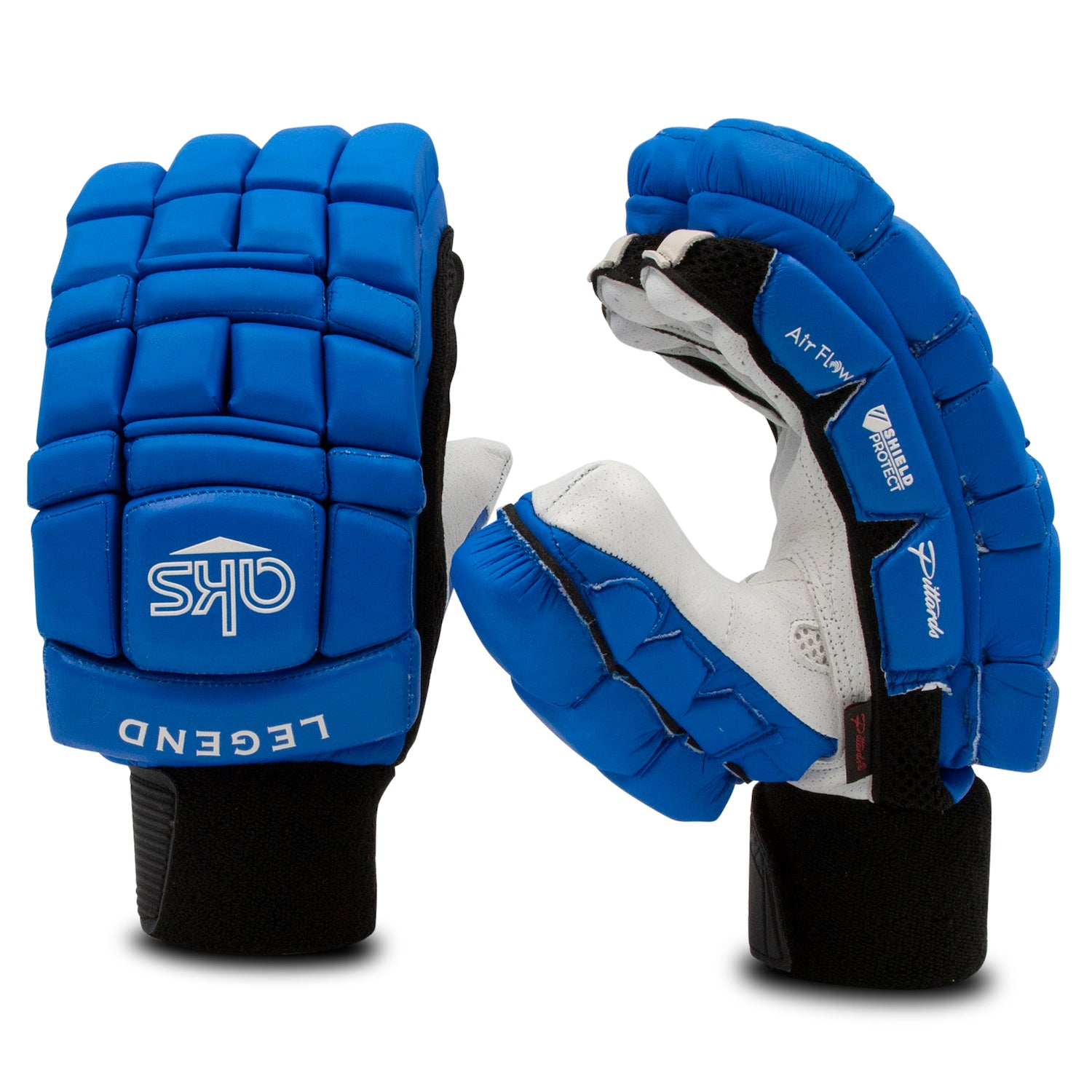 AKS LEGEND BATTING GLOVES ROYAL BLUE