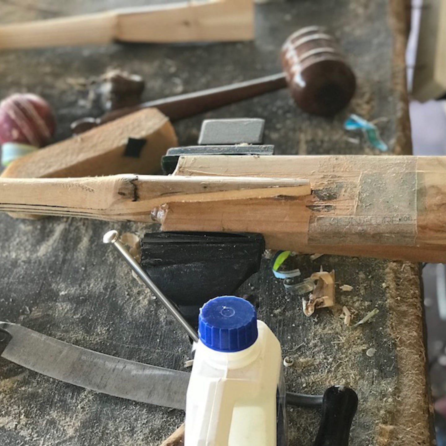 Cricket Bat re-handle